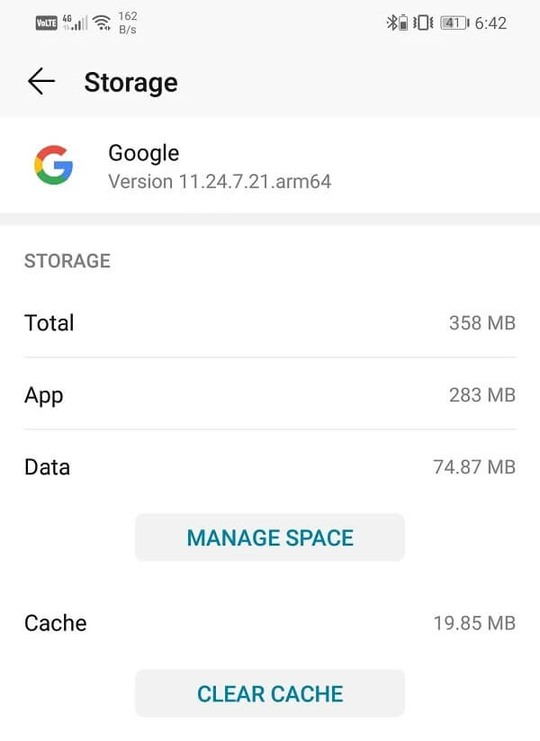 Click-on-the-Clear-Cache-and-Clear-data-buttons-to-remove-any-data-files-1 كيفية تمكين أو تعطيل Google Feed على Android
