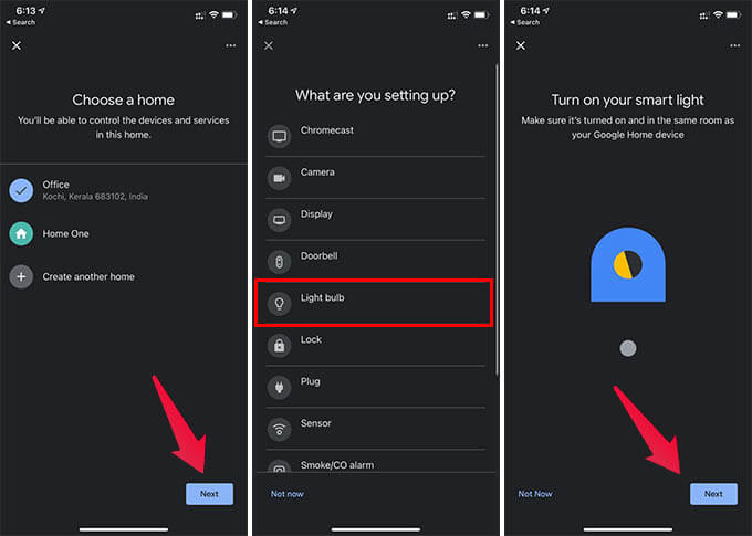 Connect-Smart-Light-Bulb-to-Google-Home-App كيفية توصيل والتحكم في المصابيح باستخدام Google Home