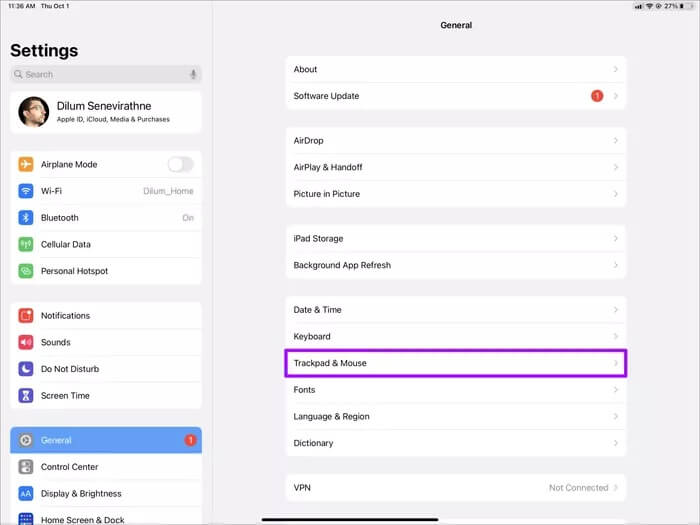 Enable-Right-click-Mouse-Trackpad-Ipad-3_935adec67b324b146ff212ec4c69054f كيفية تمكين النقر بزر الماوس الأيمن على لوحة التتبع والماوس لأجهزة iPad