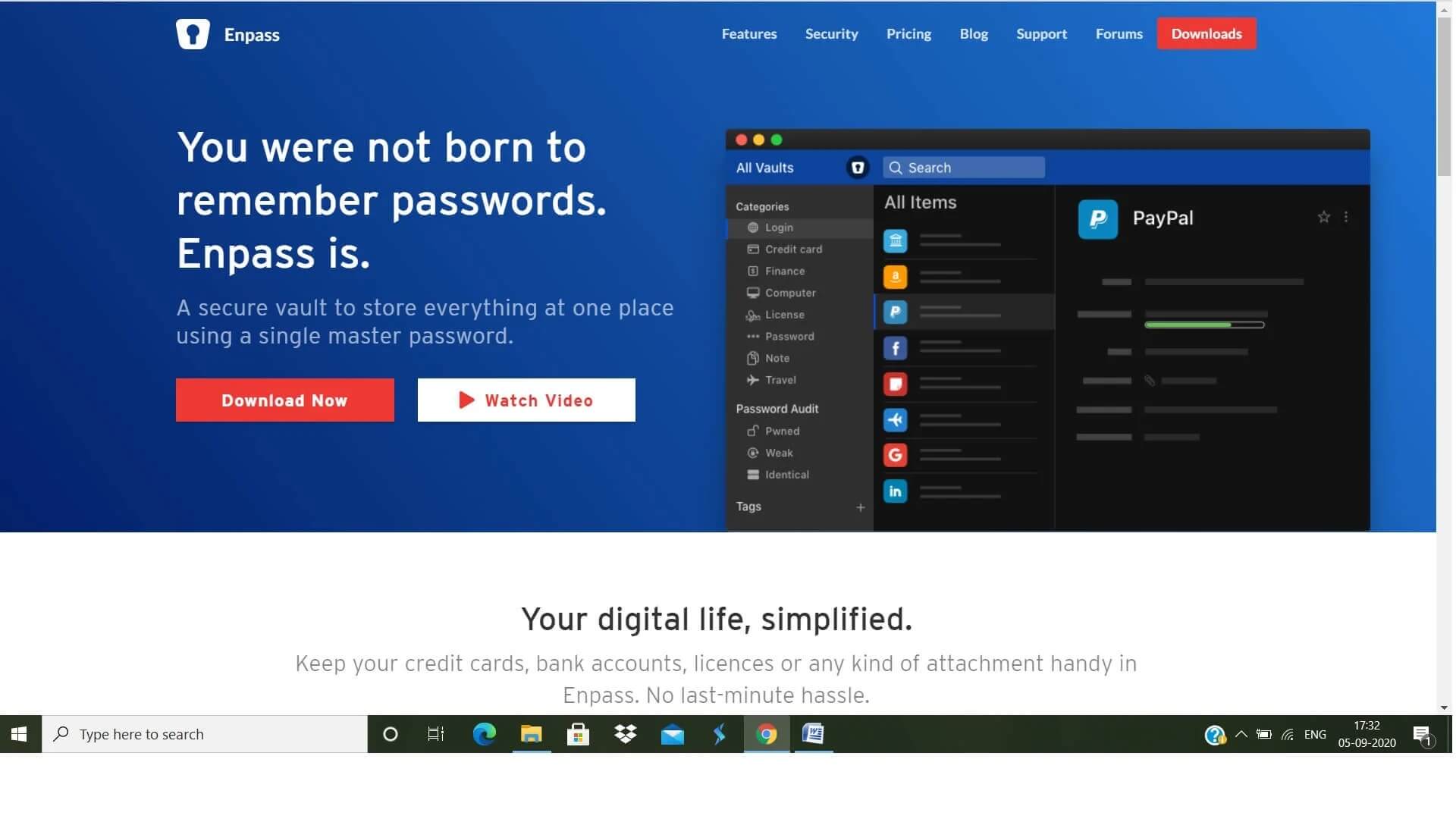 Enpass-Password-Manager أفضل 13 برنامج مجاني لإدارة كلمات المرور (2021)
