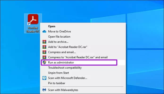 Fix-Adobe-Acrobat-Reader-DC-Not-Opening-Issue-1_4d470f76dc99e18ad75087b1b8410ea9 كيفية إصلاح مشكلة عدم فتح Adobe Acrobat Reader DC في Windows 10