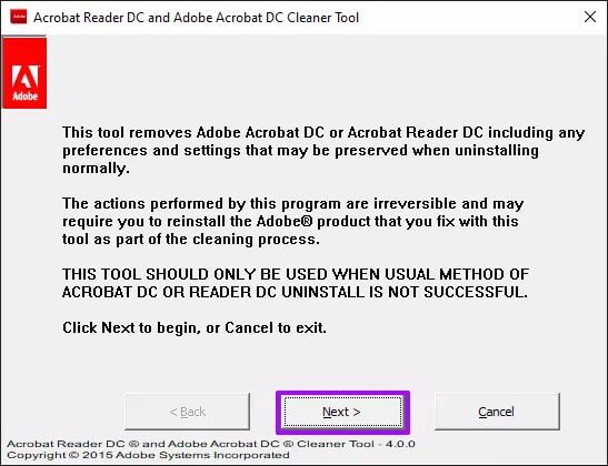 Fix-Adobe-Acrobat-Reader-DC-Not-Opening-Issue-7_4d470f76dc99e18ad75087b1b8410ea9 كيفية إصلاح مشكلة عدم فتح Adobe Acrobat Reader DC في Windows 10