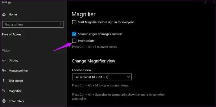 Fix-Inverted-Colors-Issue-on-Windows-10-2_935adec67b324b146ff212ec4c69054f أفضل 9 طرق لإصلاح مشكلة الألوان المقلوبة على Windows 10