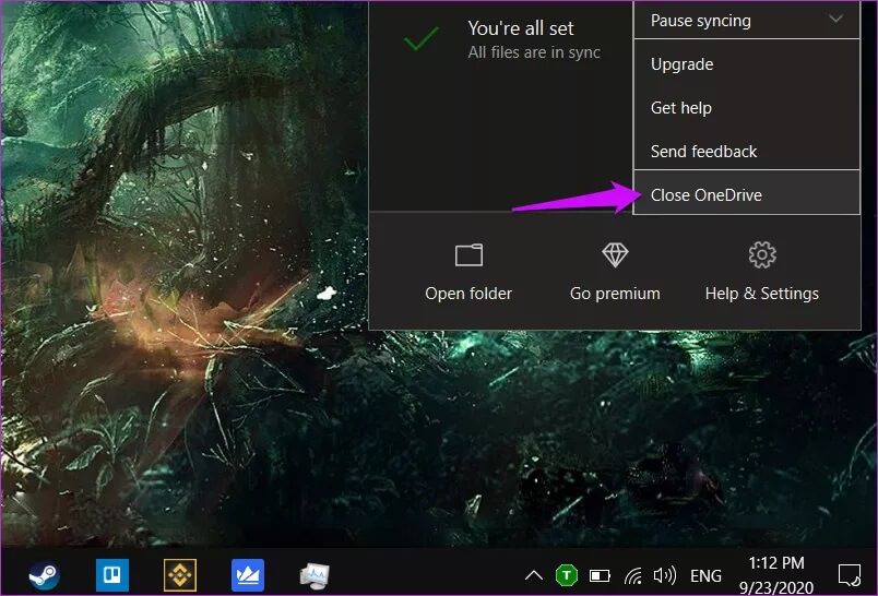 Fix-OneDrive-Wont-Stop-Syncing-Error-on-Windows-10-1_4d470f76dc99e18ad75087b1b8410ea9 أفضل 12 طريقة لإصلاح خطأ تتوقف OneDrive عن المزامنة على Windows 10