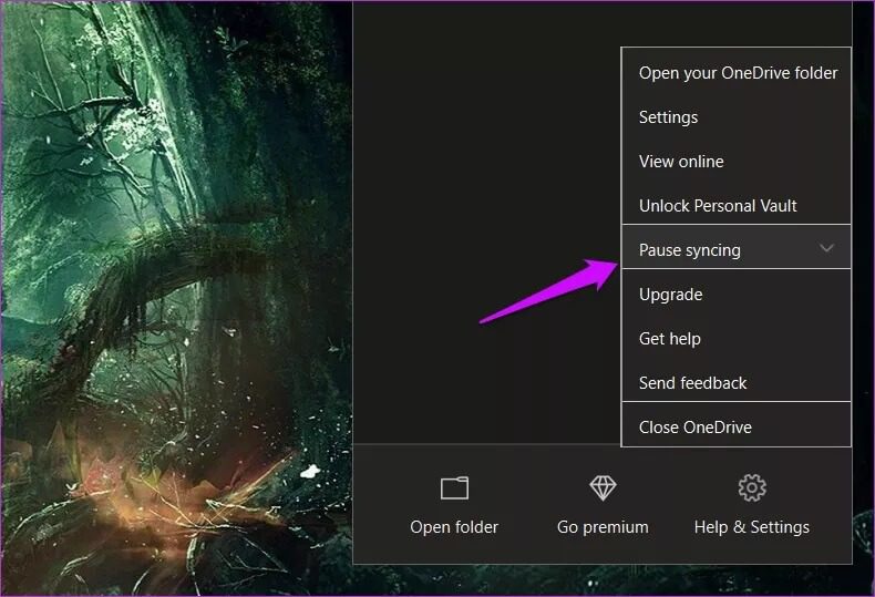 Fix-OneDrive-Wont-Stop-Syncing-Error-on-Windows-10-4_4d470f76dc99e18ad75087b1b8410ea9 أفضل 12 طريقة لإصلاح خطأ تتوقف OneDrive عن المزامنة على Windows 10
