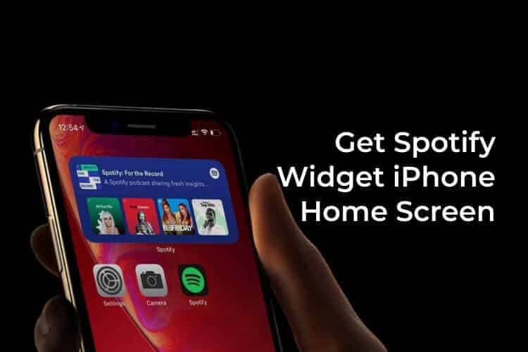 كيفية الحصول على Spotify Widget على شاشة iPhone الرئيسية - %categories