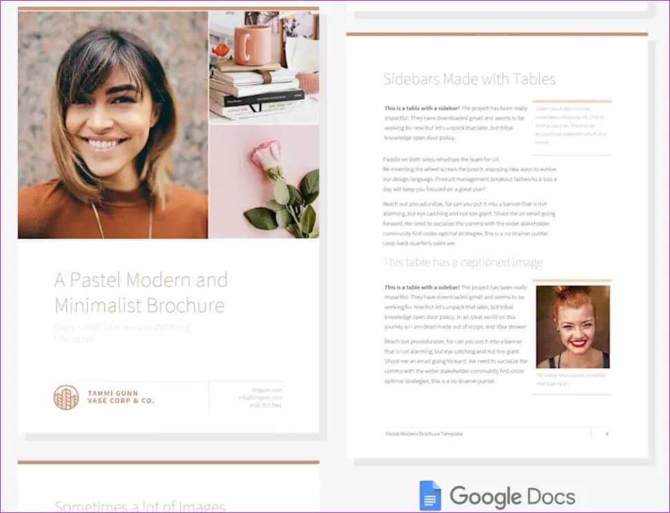 أفضل 5 قوالب Google Docs للكتيبات Brochures - %categories