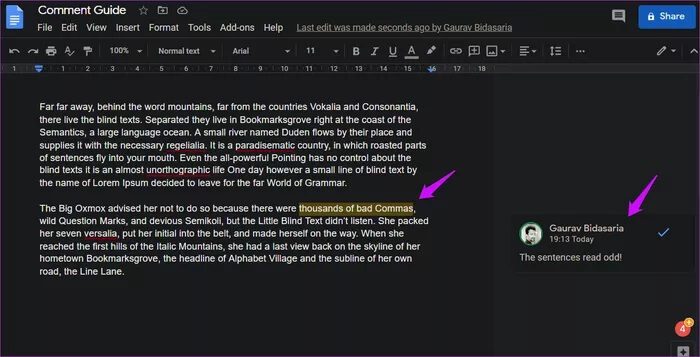 Guide-to-Adding-and-Managing-Comments-in-Google-Docs-3_935adec67b324b146ff212ec4c69054f دليل كامل لإضافة التعليقات وإدارتها في محرر Google Docs