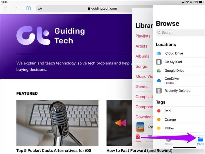 أفضل 7 طرق للتبديل بين التطبيقات أثناء تعدد المهام Mul­ti­task­ing في iPadOS - %categories