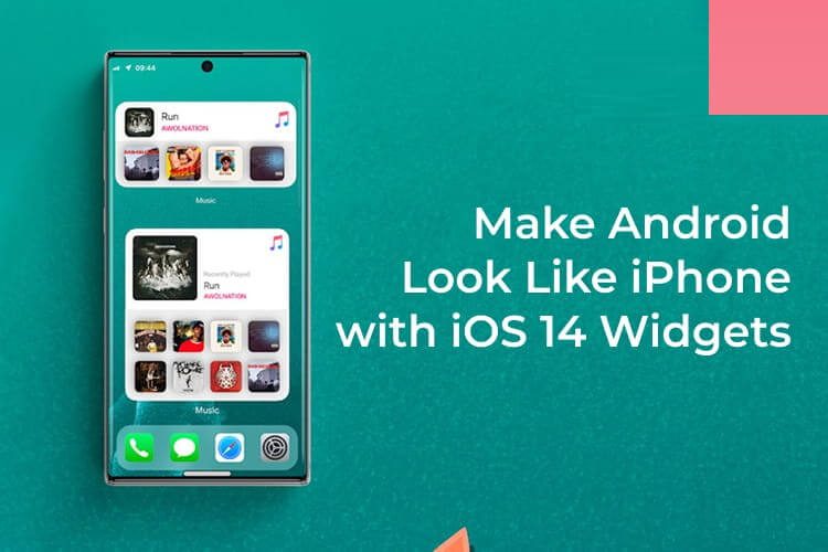 Make-Android-Look-Like-iPhone-with-iOS-14-Home-Screen-Widgets-on-Android-F كيفية الحصول على ويدجت iPhone على شاشة Android الرئيسية