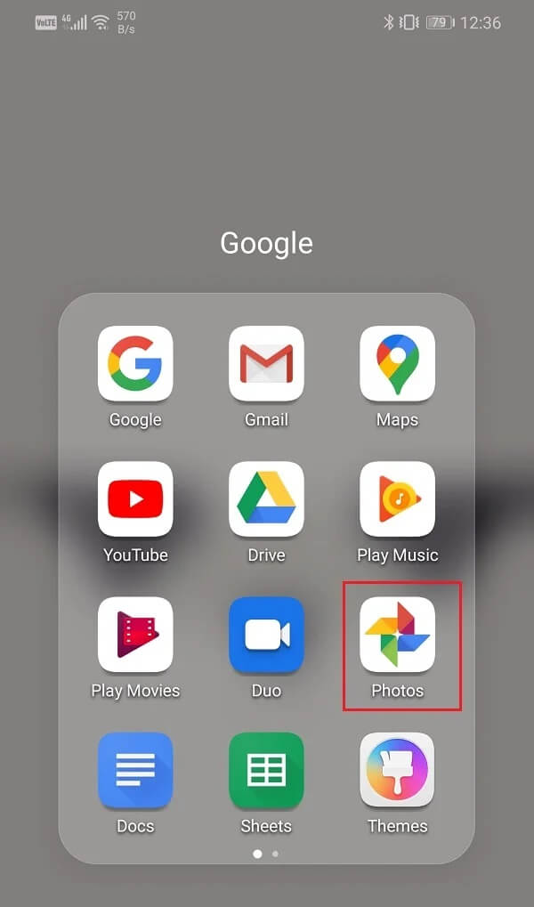Open-Google-Photos-on-your-device إصلاح عدم تحميل صور Google Photos على Android