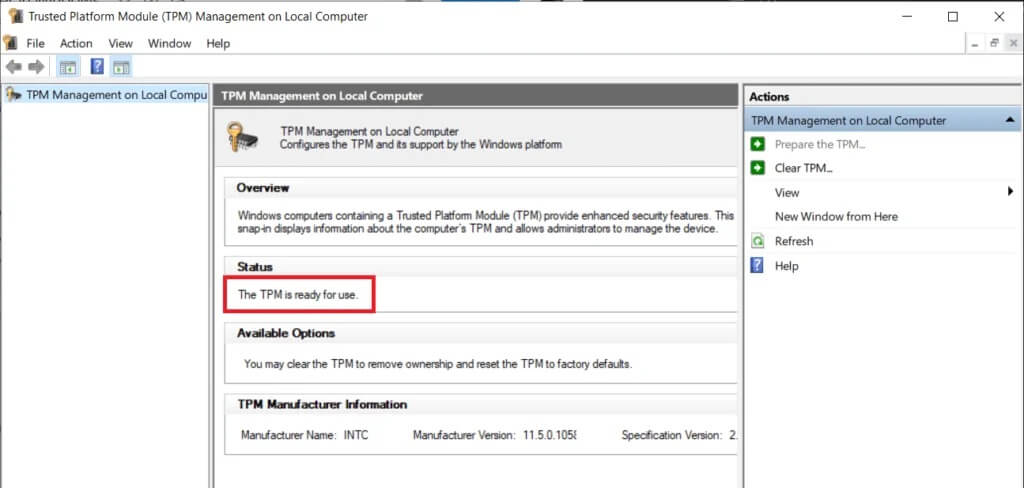 Open-the-run-command-box-type-tpm.msc-and-press-enter-1024x488-1 كيفية تمكين وإعداد تشفير BitLocker على نظام التشغيل Windows 10