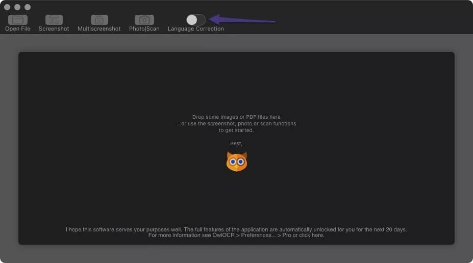 OwlOCR-Language-Flick_4d470f76dc99e18ad75087b1b8410ea9 كيفية التقاط أي نص من شاشة جهاز Mac الخاص بك