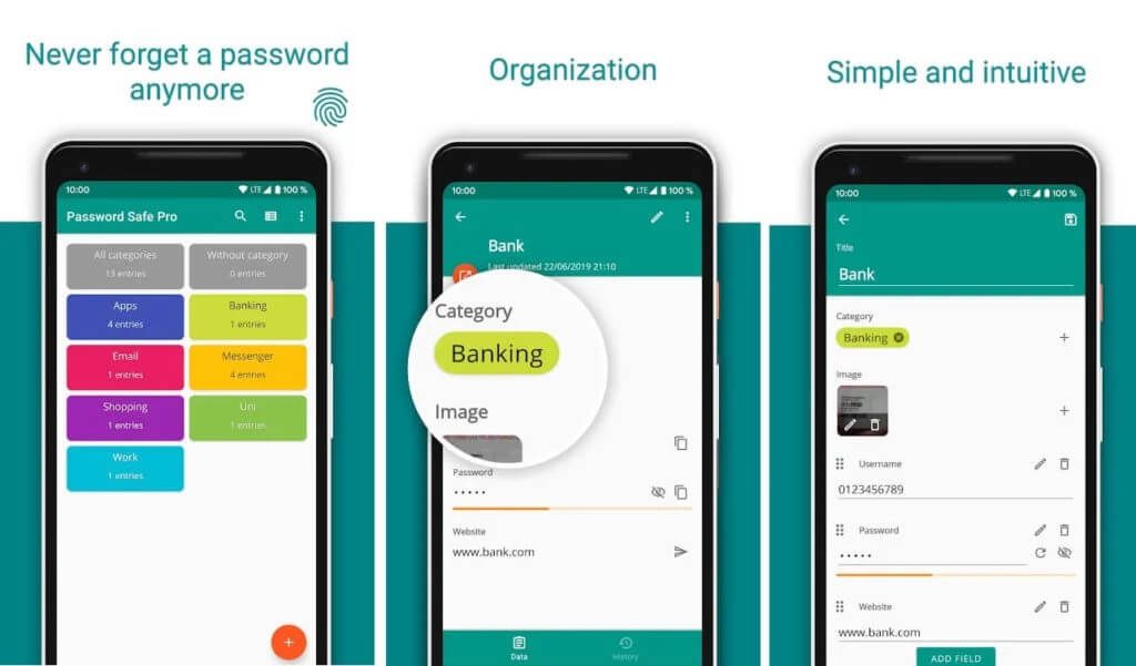 أفضل 10 تطبيقات لإدارة كلمات المرور لنظام Android - %categories
