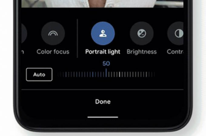 Portrait-Lighting-on-Google-Photos كيفية تحسين صورك بميزات AI الجديدة على تطبيق Google Photos