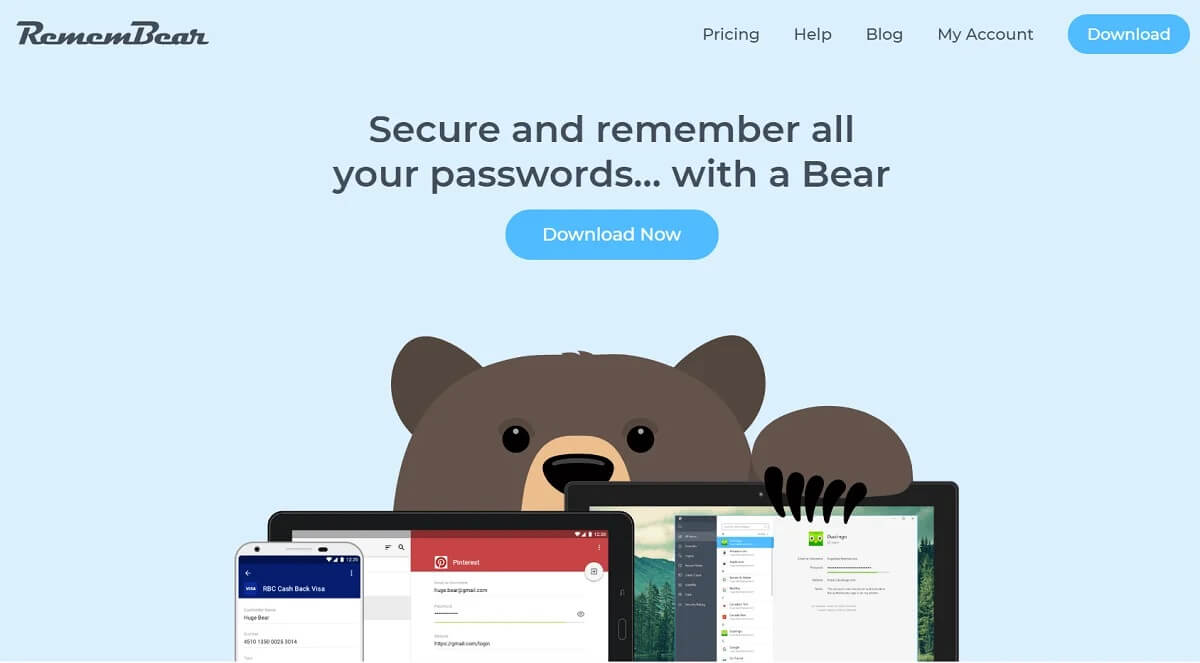 RememBear-Free-Password-Manager-in-2020 أفضل 13 برنامج مجاني لإدارة كلمات المرور (2021)