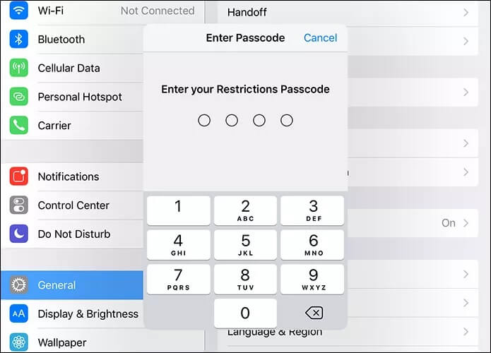 Safari-Clear-History-and-Website-Data-Grayed-Out-2_4d470f76dc99e18ad75087b1b8410ea9 كيفية إصلاح مسح السجل وبيانات موقع الويب لـ Safari غير نشط على iPhone / iPad