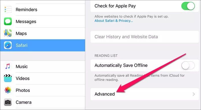 كيفية إصلاح مسح السجل وبيانات موقع الويب لـ Safari غير نشط على iPhone / iPad - %categories