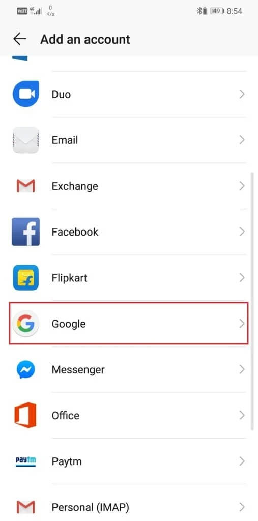 Select-Google-and-sign-in-with-your-username-and-password-507x1024-2 كيفية إصلاح مشكلة Google Photos تعرض صورًا فارغة