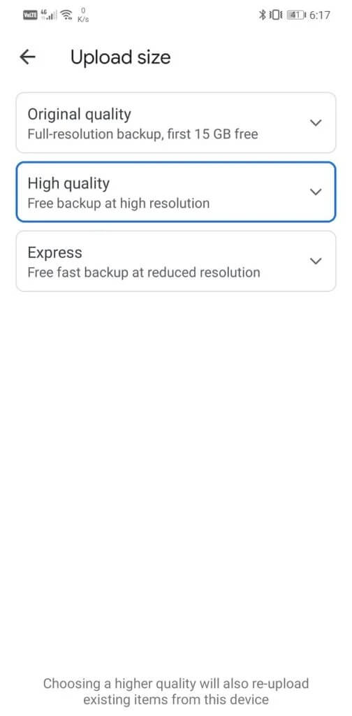 Select-High-Quality-as-your-preferred-choice-504x1024-2 10 طرق لإصلاح Google Photos لا تقوم بالنسخ الاحتياطي