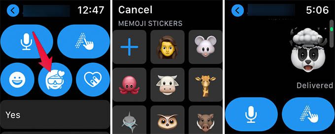 كيفية إرسال ملصقات Memoji باستخدام iMessage على Apple Watch - %categories
