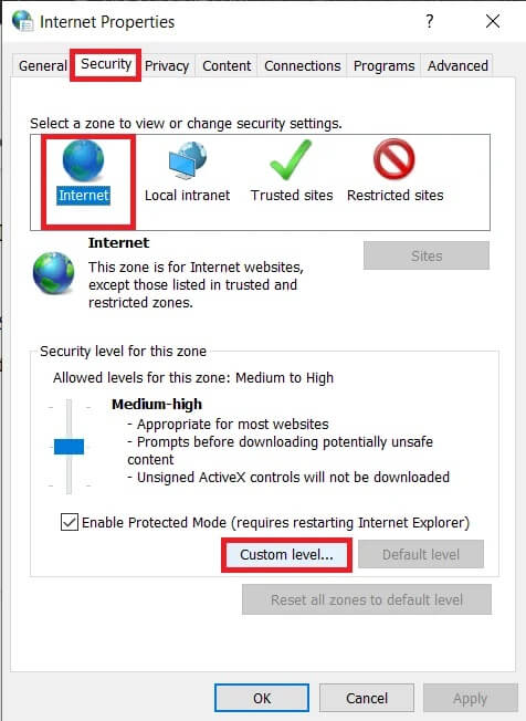 إصلاح خطأ لا يمكن الاتصال بهذه الصفحة بشكل آمن في Microsoft Edge - %categories