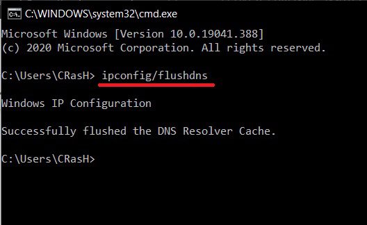 To-Reset-DNS-settings-type-the-command-in-the-Command-Prompt Discord لا يفتح؟ 7 طرق لإصلاح مشكلة ديسكورد ويب Discord لا يفتح