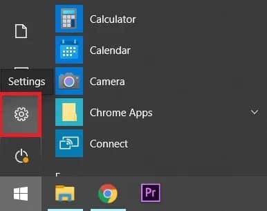 To-open-Settings-press-the-Window-key إصلاح مشكلات الطابعة الشائعة في نظام التشغيل Windows 10