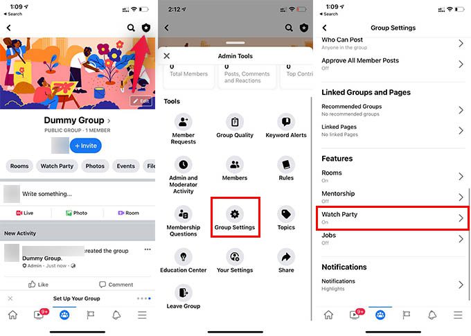 Turn-off-Watch-Party-on-Facebook-Groups كيفية إيقاف تشغيل Watch Party في مجموعات Facebook