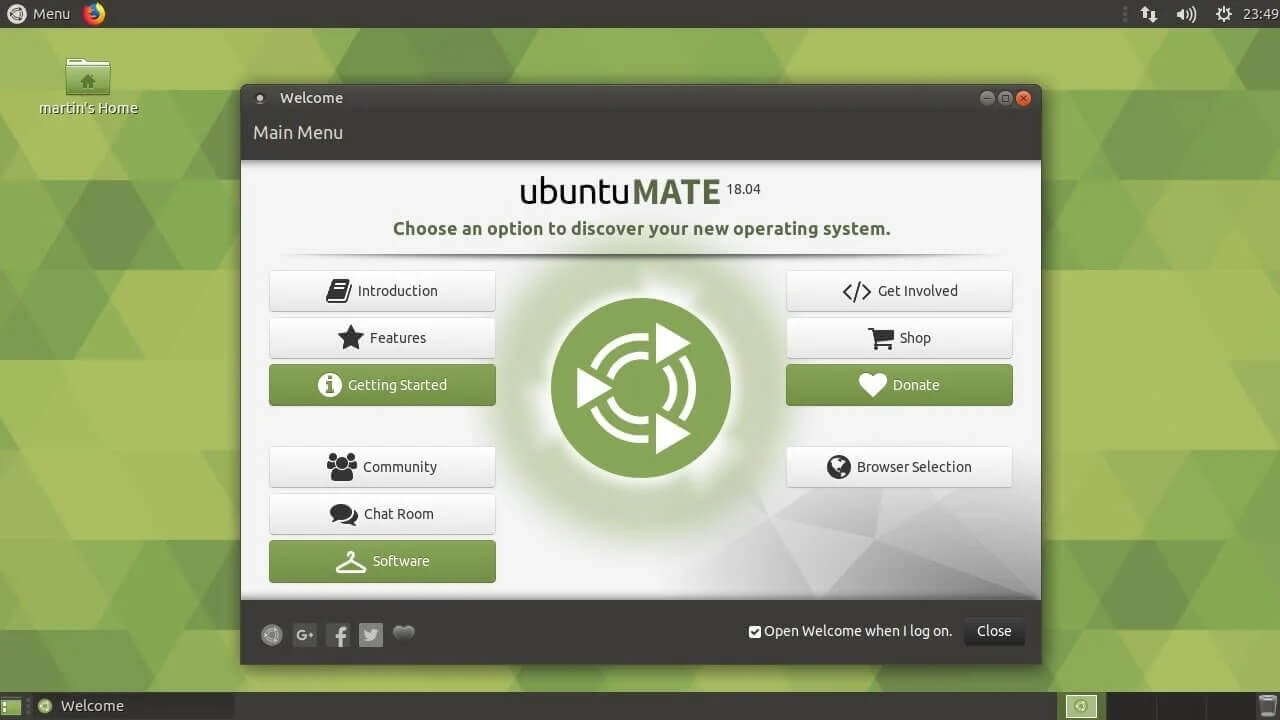 Ubuntu-Mate 20 من أفضل توزيعات Linux خفيفة الوزن لعام 2021