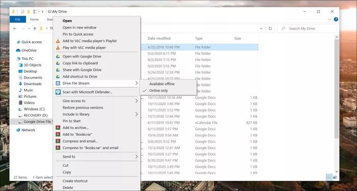 available-offline_935adec67b324b146ff212ec4c69054f كيفية إعداد واستخدام Google Drive File Stream