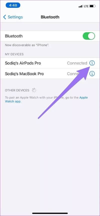 fix-airpods-not-working-phone-calls-05_40dd5eab97016030a3870d712fd9ef0f أفضل 7 إصلاحات لعدم عمل المكالمات الهاتفية مع أجهزة AirPods