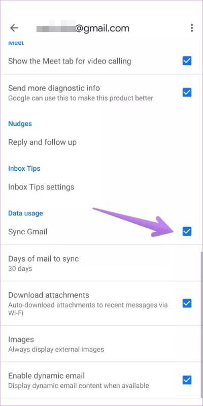 gmail-not-showing-email-android-7_40dd5eab97016030a3870d712fd9ef0f أفضل 17 إصلاحًا لـ Gmail لا يعرض رسائل البريد الإلكتروني الجديدة على Android