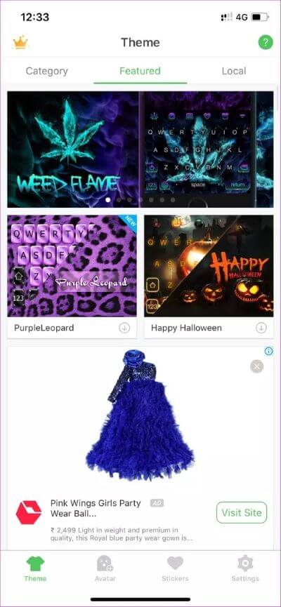 go-theme_40dd5eab97016030a3870d712fd9ef0f أفضل 5 تطبيقات Swipe Keyboard لأجهزة iPhone