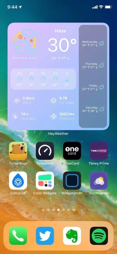 hey-weather_40dd5eab97016030a3870d712fd9ef0f أفضل 6 تطبيقات ويدجت الطقس للـ iPhone