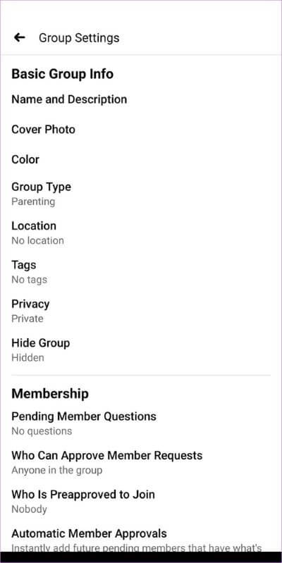 how-to-edit-facebook-group-settings-10_40dd5eab97016030a3870d712fd9ef0f كيفية تغيير إعدادات المجموعة على Facebook على الهاتف المحمول وسطح المكتب
