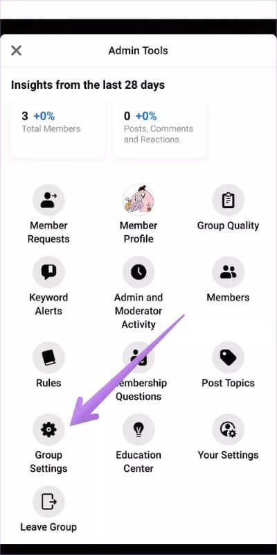 how-to-edit-facebook-group-settings-8_40dd5eab97016030a3870d712fd9ef0f كيفية تغيير إعدادات المجموعة على Facebook على الهاتف المحمول وسطح المكتب