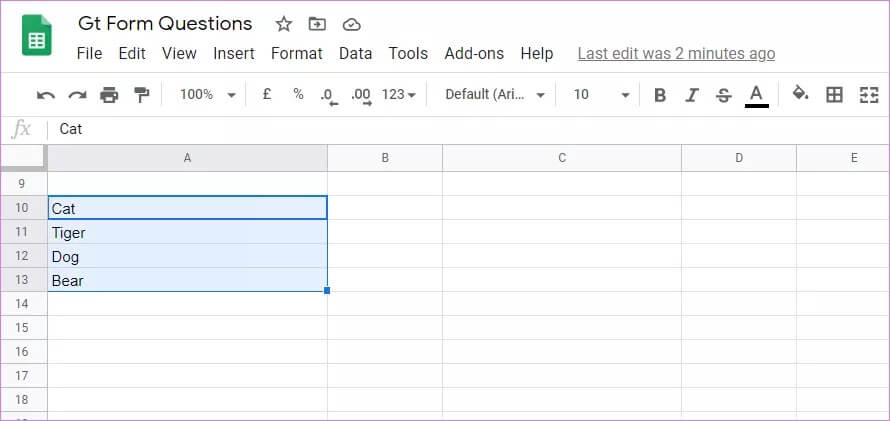 أفضل طريقتين لاستيراد الأسئلة إلى Google Forms من Google Sheets - %categories