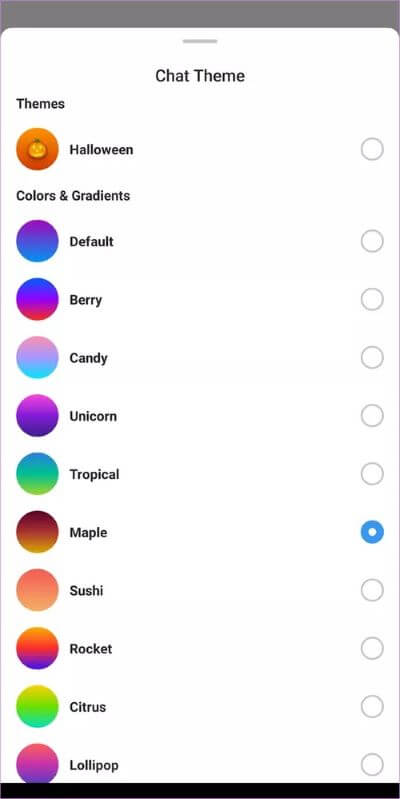 instagram-chat-themes-not-working-android-iphone-10_40dd5eab97016030a3870d712fd9ef0f أفضل 7 طرق لإصلاح عدم عمل سمات دردشة Instagram على Android و iOS
