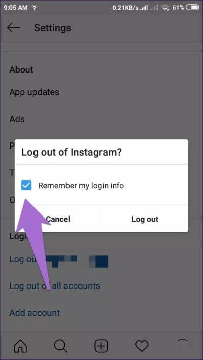 كيفية إزالة حسابات Instagram المحفوظة - %categories