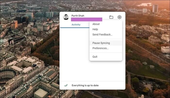 pause-syncing_935adec67b324b146ff212ec4c69054f كيفية إعداد واستخدام Google Drive File Stream