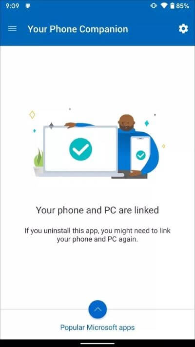 phone-linked_40dd5eab97016030a3870d712fd9ef0f دليل كامل لإعداد واستخدام Microsoft Your Phone