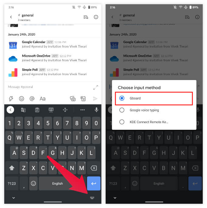 select-gboard-as-default-on-android كيفية إنشاء رموز تعبيرية جديدة باستخدام Gboard Emoji Kitchen