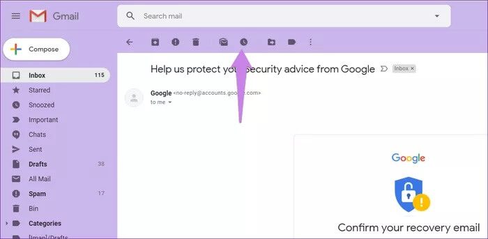 snooze-in-gmail-enable-disable-4_935adec67b324b146ff212ec4c69054f ما هي الغفوة Snooze في Gmail وكيفية تشغيلها أو إيقافها