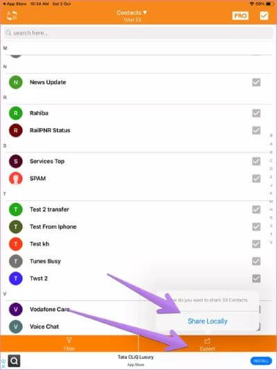 transfer-contacts-from-iphone-to-android-10_40dd5eab97016030a3870d712fd9ef0f أفضل 3 طرق لنقل جهات الاتصال من iPhone إلى Android بدون جهاز كمبيوتر