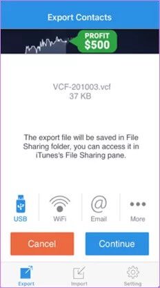 transfer-contacts-from-iphone-to-android-13_935adec67b324b146ff212ec4c69054f أفضل 3 طرق لنقل جهات الاتصال من iPhone إلى Android بدون جهاز كمبيوتر