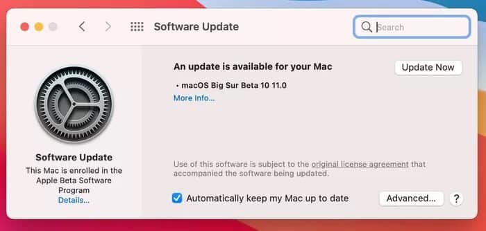 update-macos_935adec67b324b146ff212ec4c69054f أفضل 7 طرق لإصلاح مشكلة عدم تنزيل التطبيقات من Mac App Store