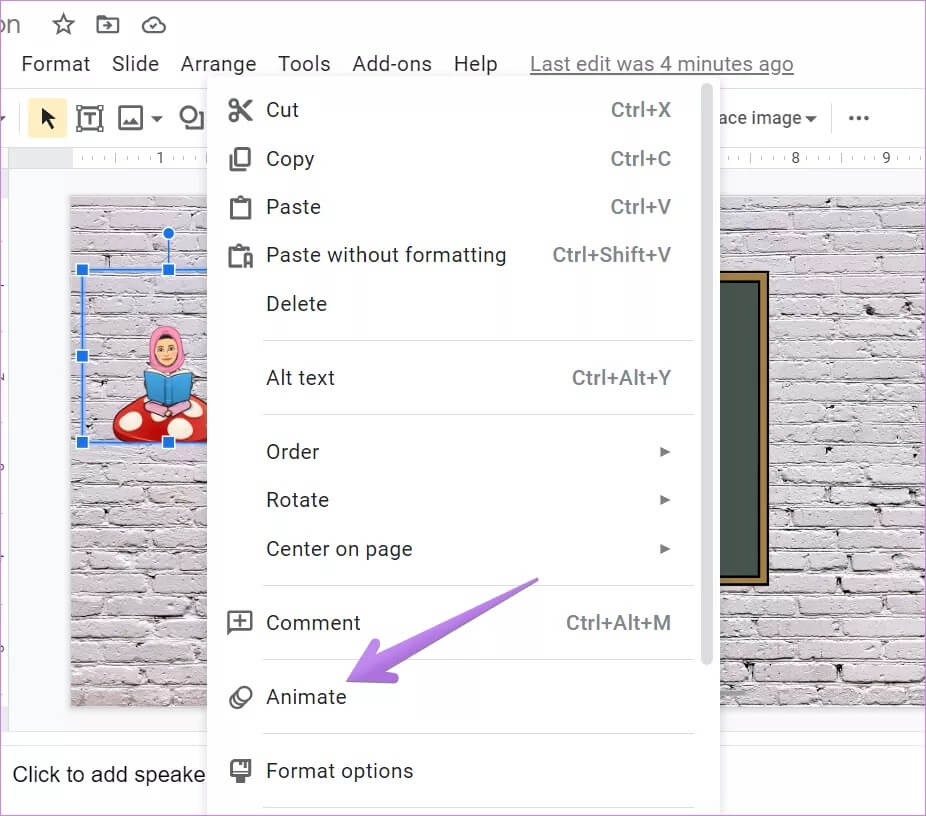 use-bitmoji-in-google-slides-on-iphone-laptop-android-7_4d470f76dc99e18ad75087b1b8410ea9 كيفية إضافة Bitmoji إلى Google Slides على الهاتف المحمول والحاسوب