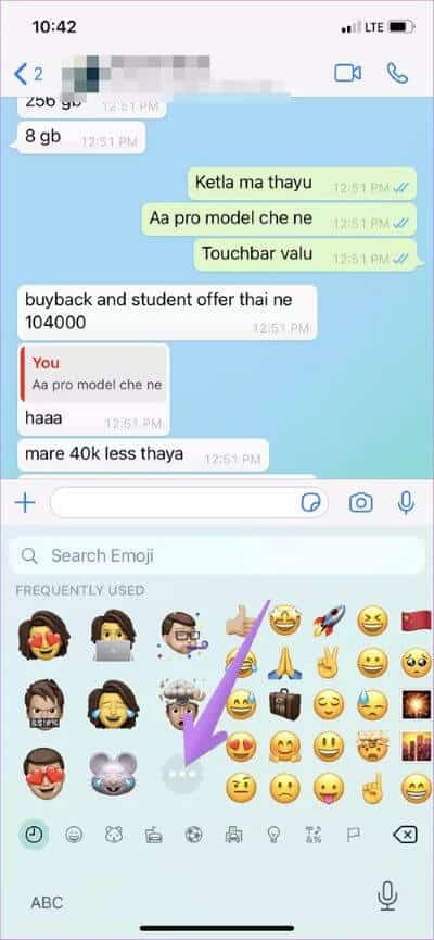 use-imessage-memoji-sticker-in-whatsapp-telegram-facebook-10_40dd5eab97016030a3870d712fd9ef0f كيفية استخدام ملصقات iMessage (Memoji) في WhatsApp والتطبيقات الأخرى