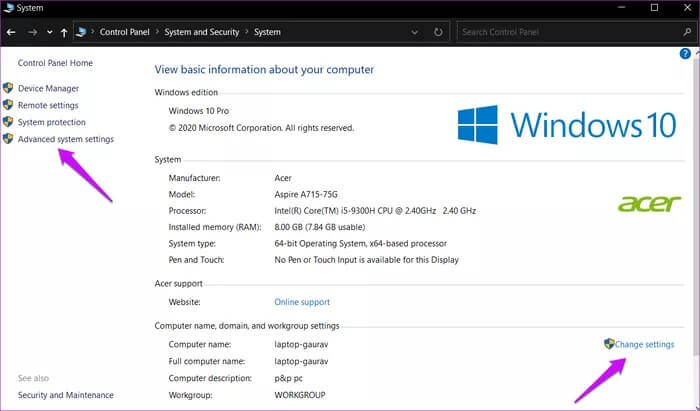 أفضل 4 طرق لتغيير اسم الكمبيوتر في Windows 10 - %categories